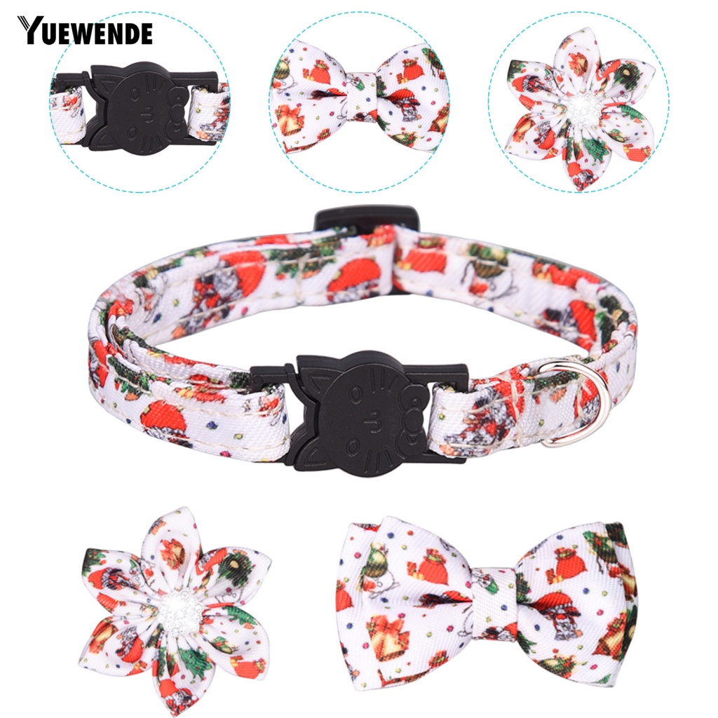 Set 3 Vòng Cổ Trọng Lượng Nhẹ Dễ Thương Dành Cho Thú Cưng