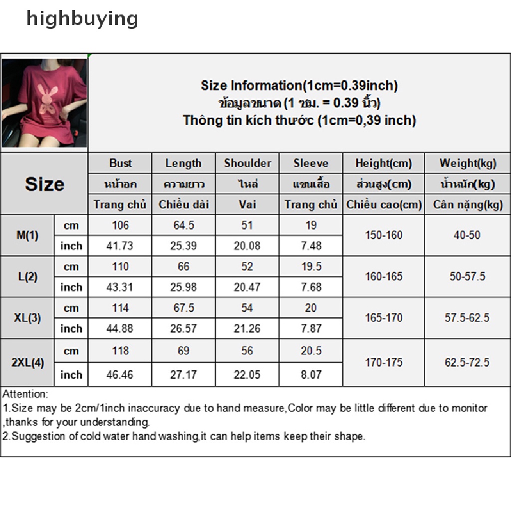 Áo Thun Tay Ngắn Cổ Tròn In Hình Thỏ Belle Dành Cho Nữ