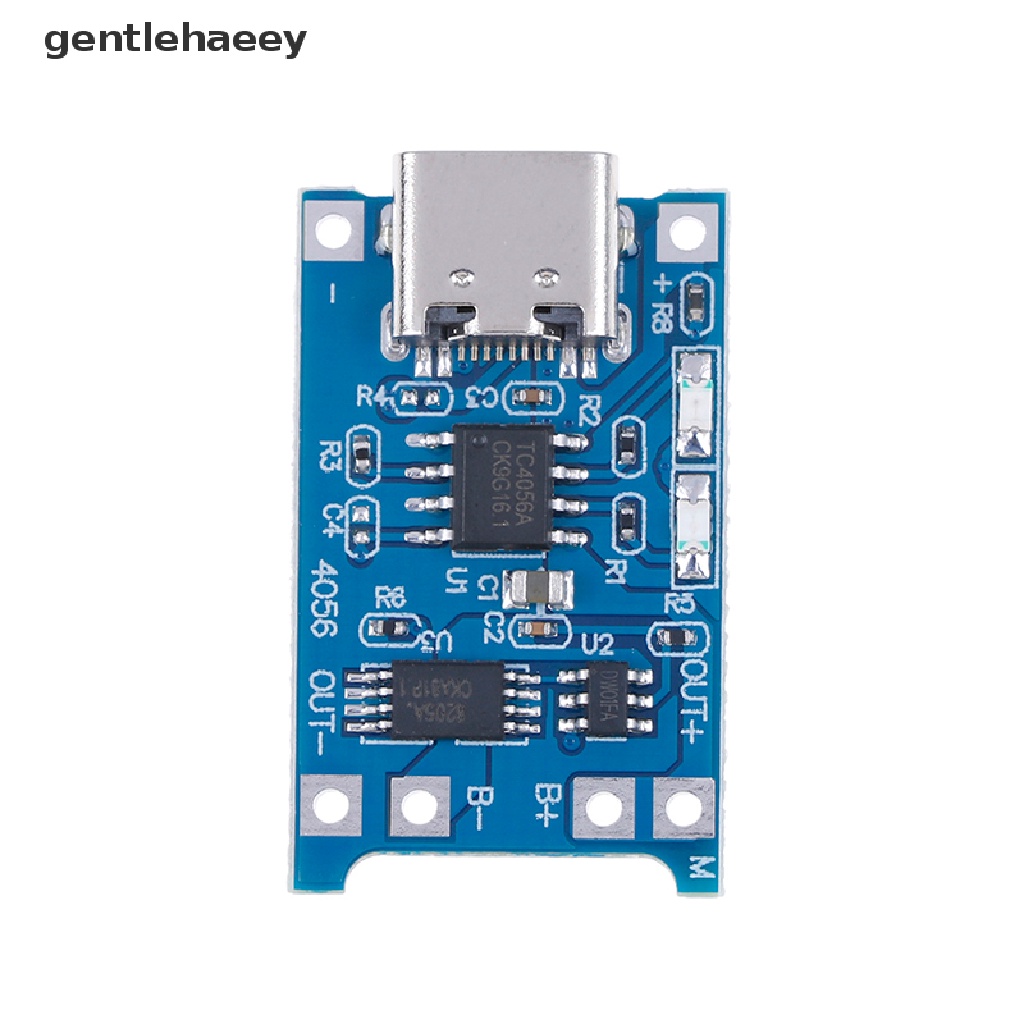 Bảng Mạch Sạc Gent Type-C TP4056 18650 5V 1A Chất Lượng Cao