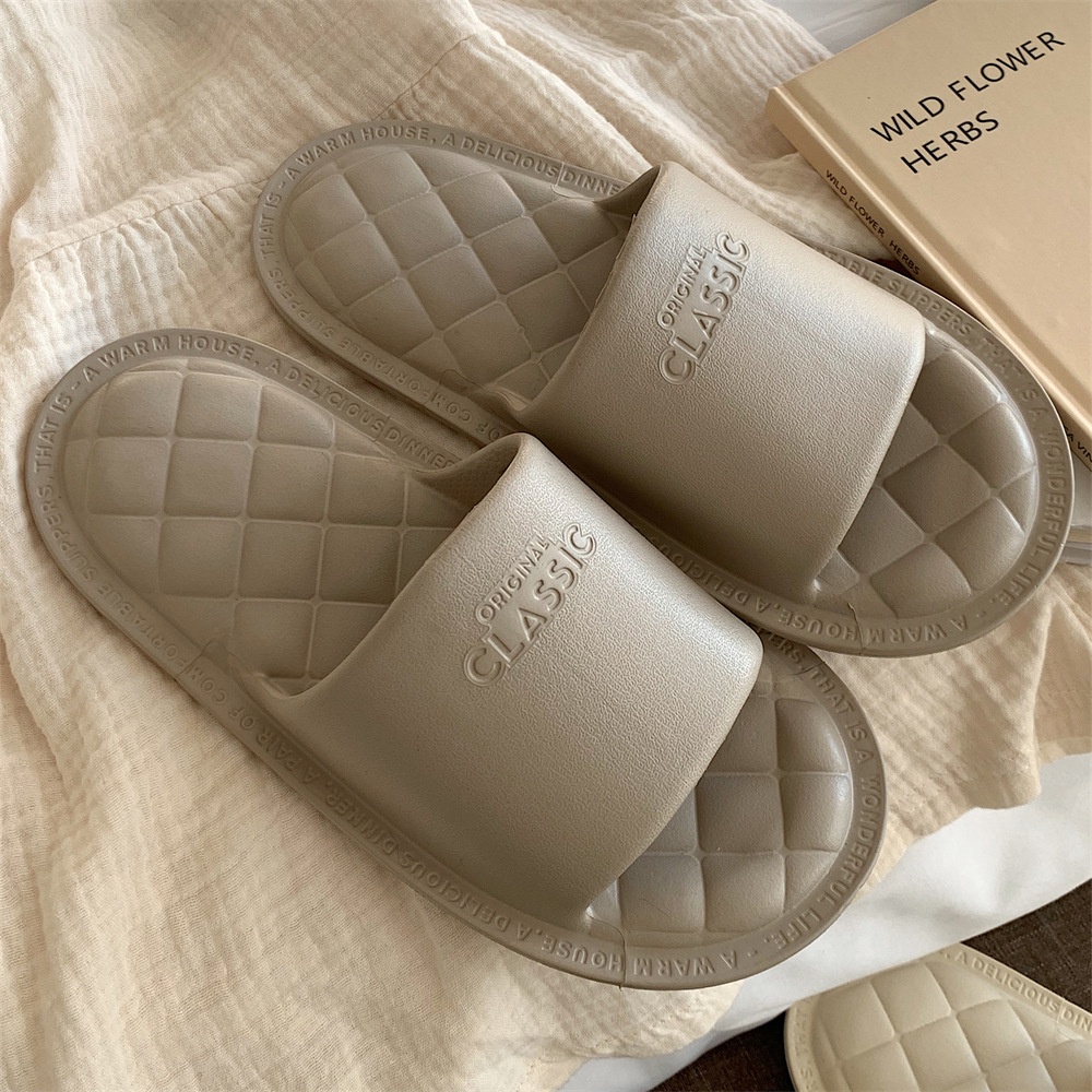 【EVEANOBQY】Dép Đi Trong Nhà Đế Mềm Nhẹ Thoải Mái Phong Cách Mới Mùa Hè Cho Nữ