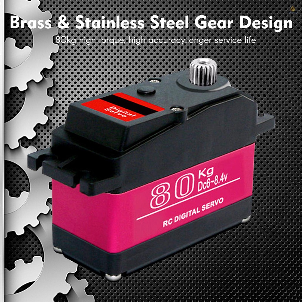 Động Cơ Servo Kỹ Thuật Số 80kg 270Kg° Mô Men Xoắn Cao Chống Nước Thay Thế Cho Xe Hơi Điều Khiển Từ Xa 1 / 5 HSP HPI