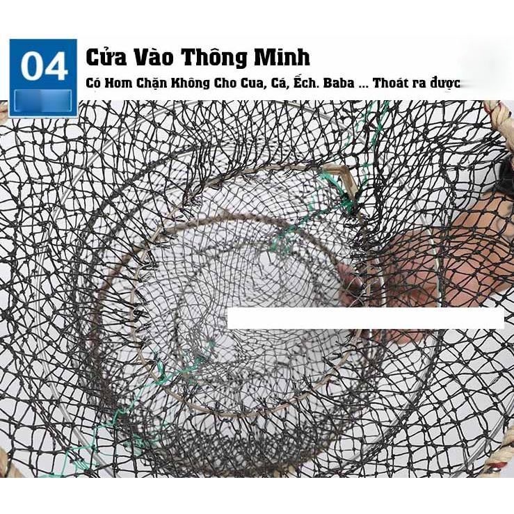 Lồng Lò Xo Bắt Cua, Ếch, Rùa, Ba Ba, Nhái