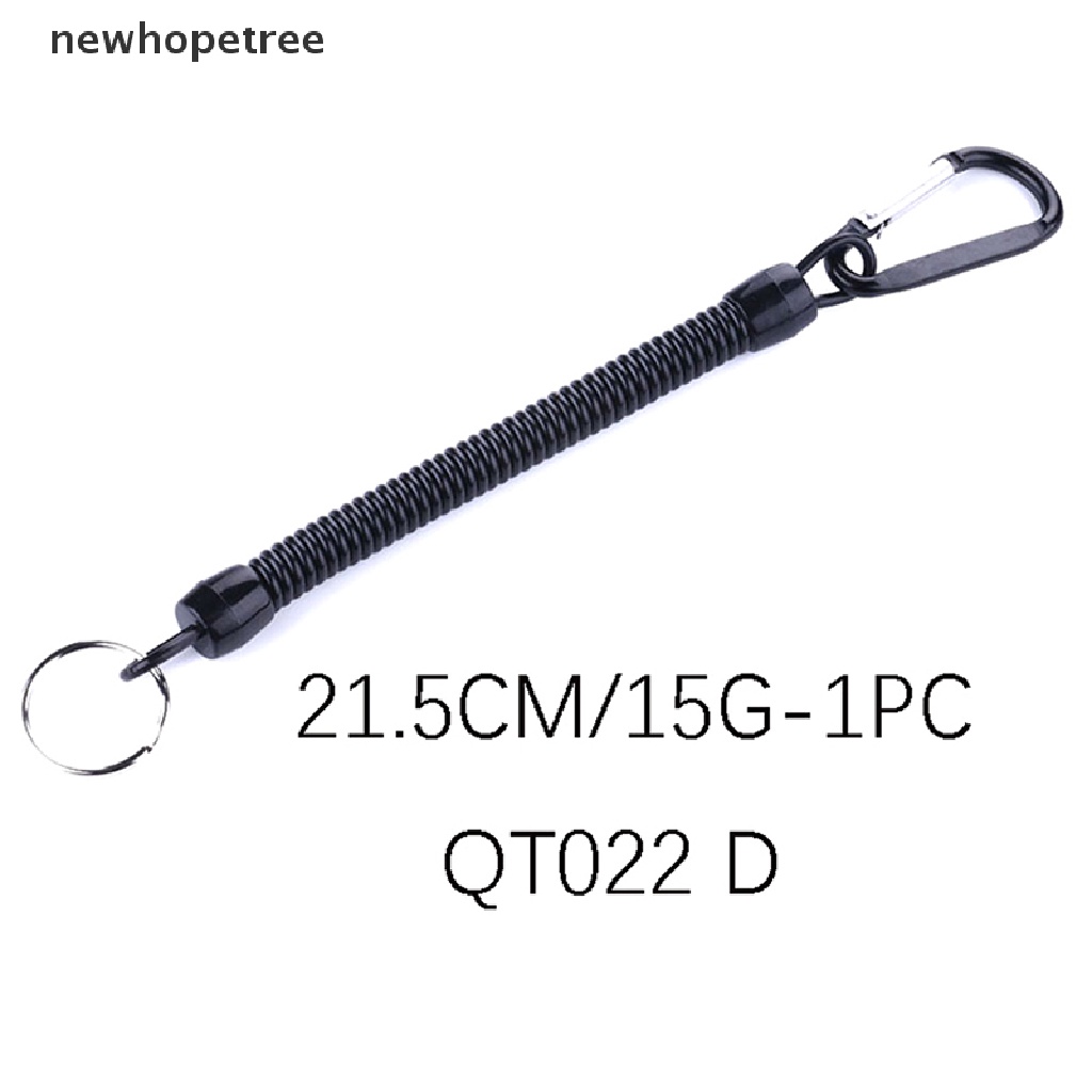 1 Dây Lò Xo Co Giãn Có Thể Thu Gọn Chống Thất Lạc Cho Điện Thoại / Móc Khóa Tiện Dụng