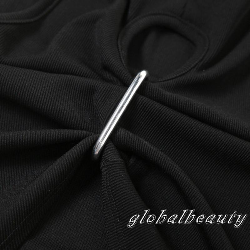 Áo Croptop Sát Nách Màu Sắc Thời Trang Mùa Hè Cho Nữ