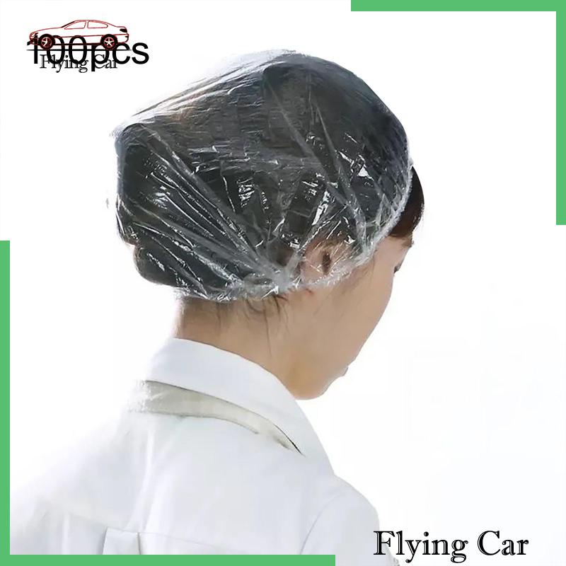 Set 100 Mũ Tắm Trùm Đầu Chống Thấm Nước Sử Dụng Một Lần