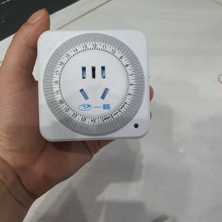 Hẹn giờ cơ - timer cơ đồng hồ hẹn giờ cơ 24 hours timer - shop chuyên sỉ phụ kiện thủy sinh