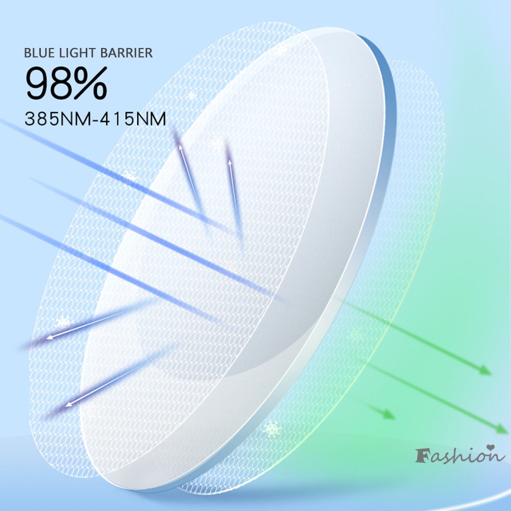 Kính Chống Ánh Sáng Xanh Gọng Kim Loại Phong Cách Retro Thời Trang Unisex