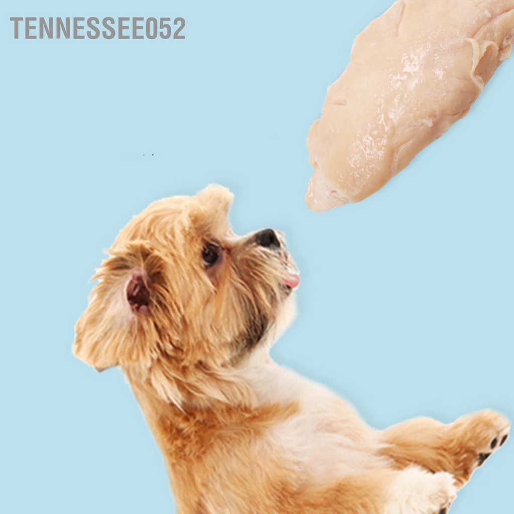 Tennessee052 40g Đồ ăn cho chó Ức gà nguyên con Protein cao Phổ biến Chó mèo luộc