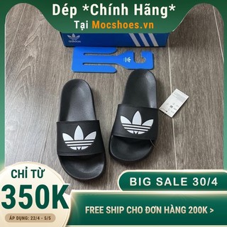 Dép adidas shower cỏ ba lá lite màu đen - - code: eg8271