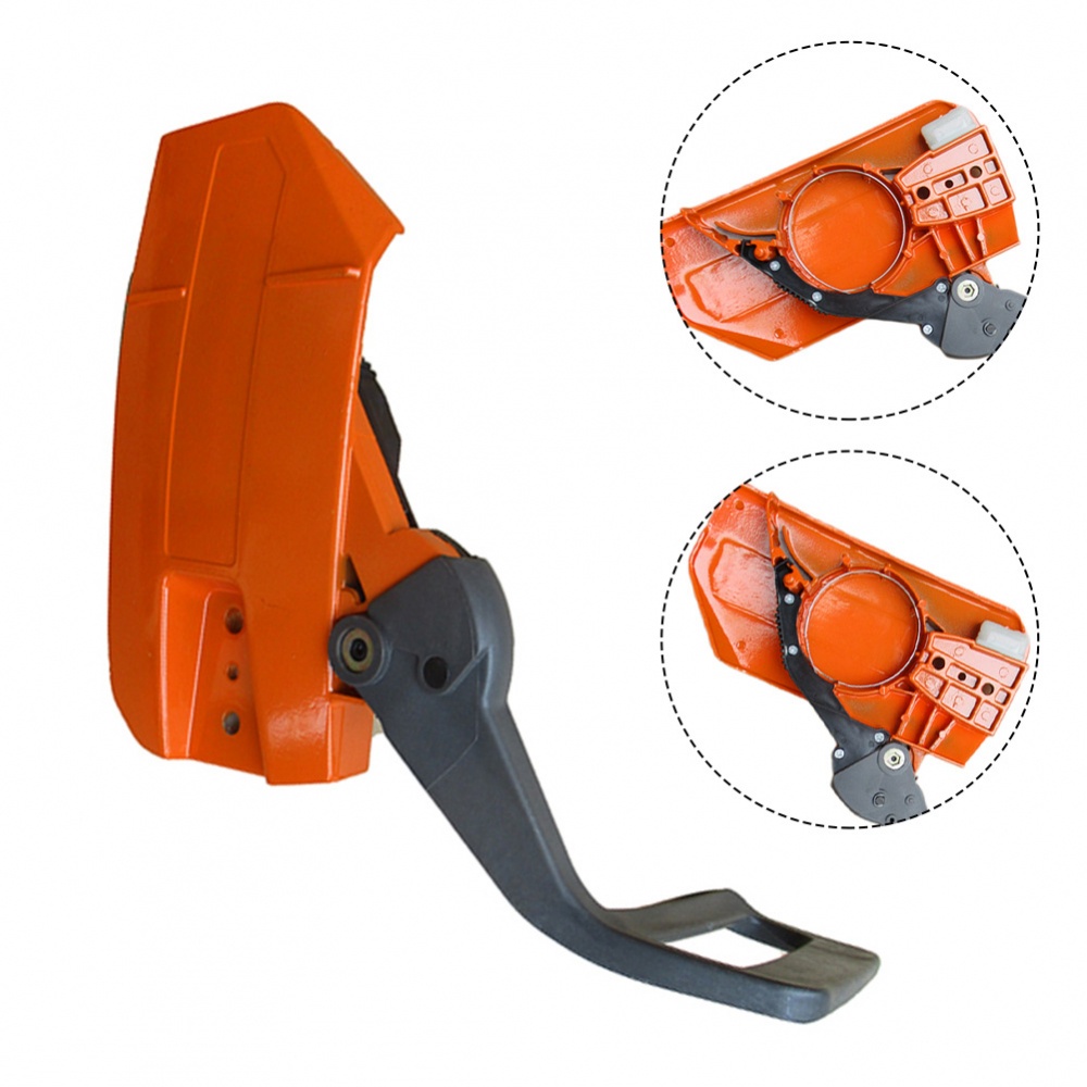 Vỏ Bọc Bảo Vệ Dây Xích Phanh Ly Hợp Màu Cam Và Vàng Cho Husqvarna 281 288