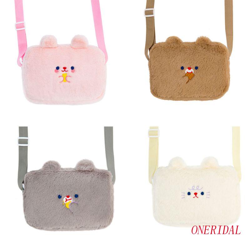 Túi Đeo Chéo Vai Bằng Vải Bông Nhỏ Nhắn Dễ Thương Dành Cho Nữ