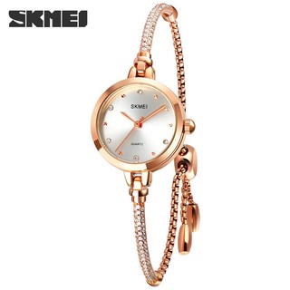  Đồng Hồ Quartz Nữ Skmei 1805 Chống Thấm Nước Với Dây Đeo Thép 