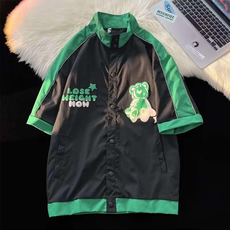 Áo Thun Tay Ngắn Phong Cách Hip Hop Thời Trang Mùa Hè Hàng Mới Dành Cho Cặp Đôi