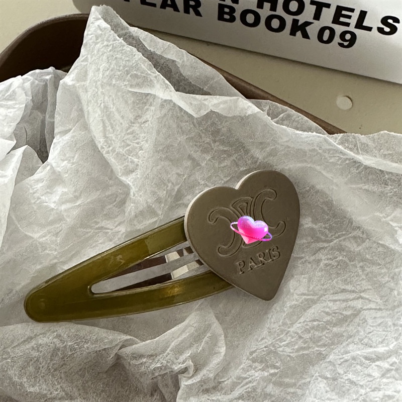 Kẹp Tóc Hình Trái Tim Phong Cách Mới Cho Nữ