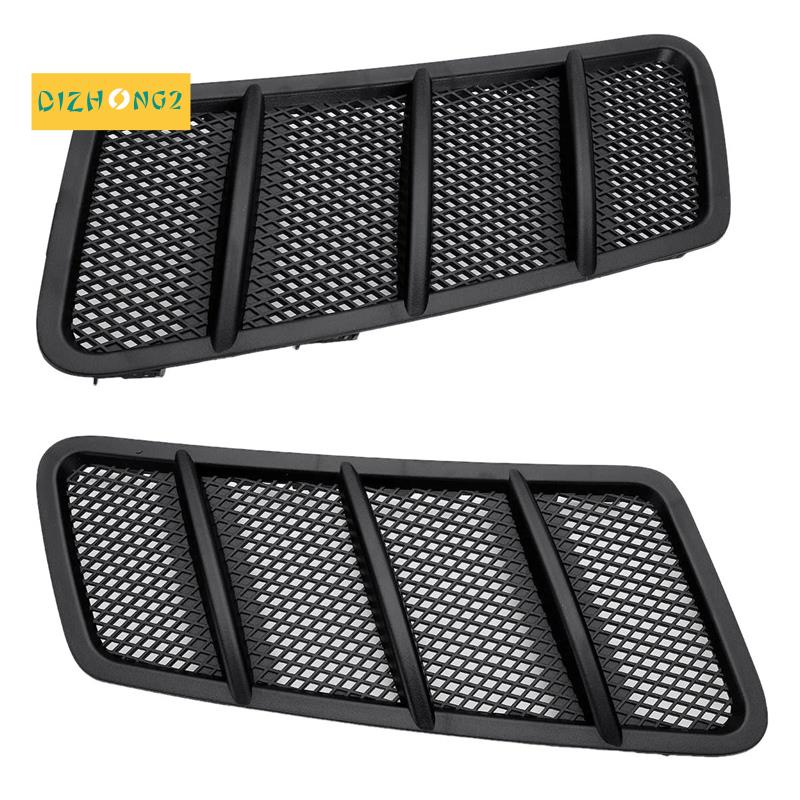 2 Lưới Tản Nhiệt Mui Xe Hơi Mercedes Benz W166 GL GL GL350 GL450 GL550 ML ML350 ML550 2012-2015