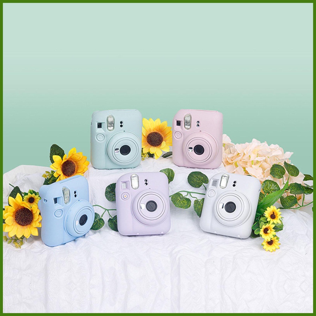 Ốp Điện Thoại Silicon Mềm Màu Trơn Chống Trầy Xước Bảo Vệ Máy Ảnh Polaroid 5 Rvn