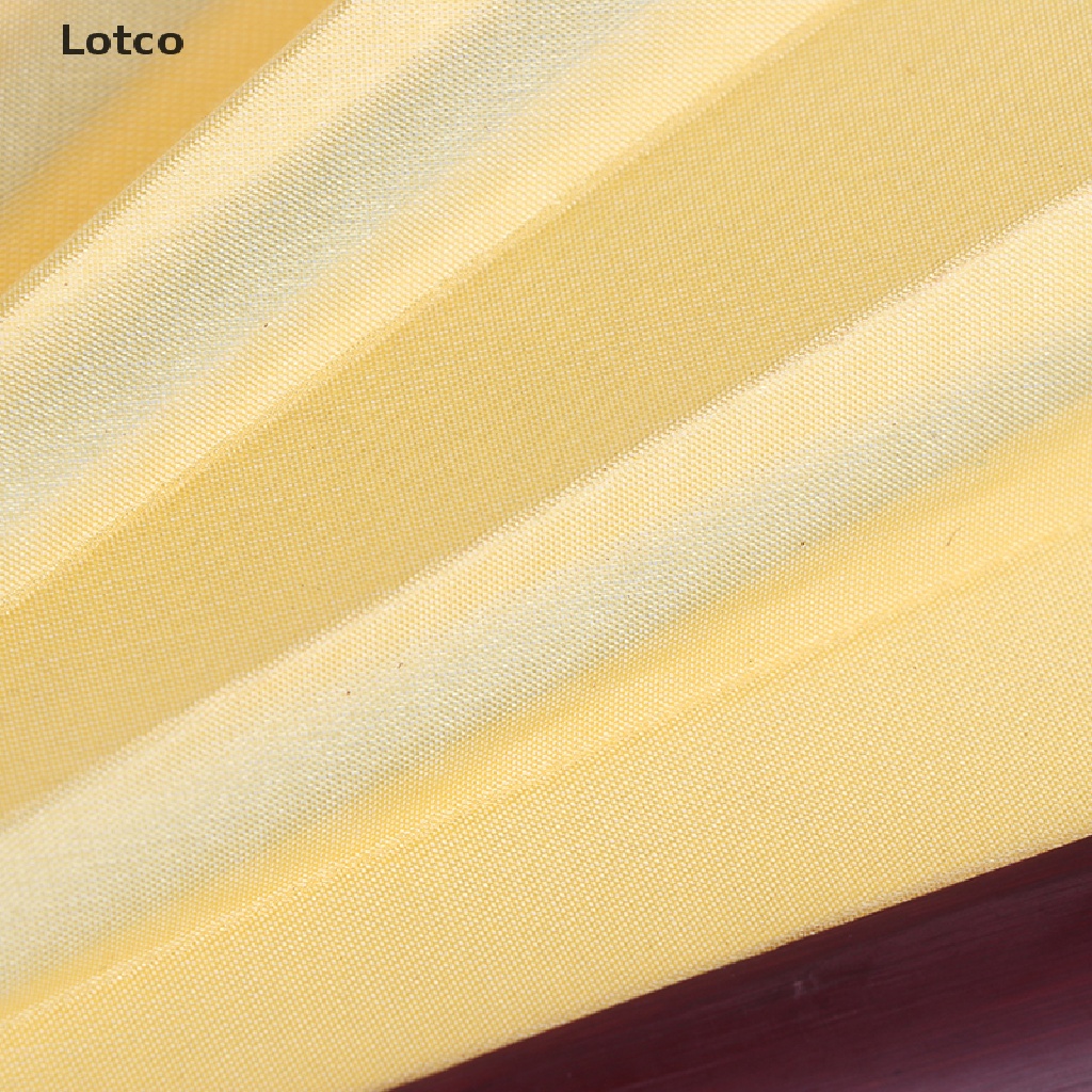 Lotco Trung Quốc Phong Cách Cầm Tay Fan Trống Lụa Vải Gấp Fan Đảng Trang Trí Đám Cưới VN