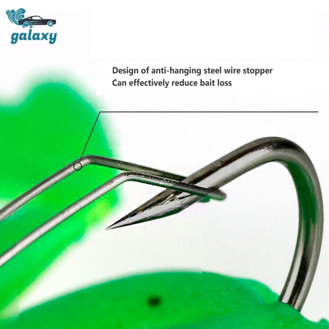 Galaxy Set 5 Mồi Giả Ếch 3d 4.5cm Câu Cá Hiệu Quả