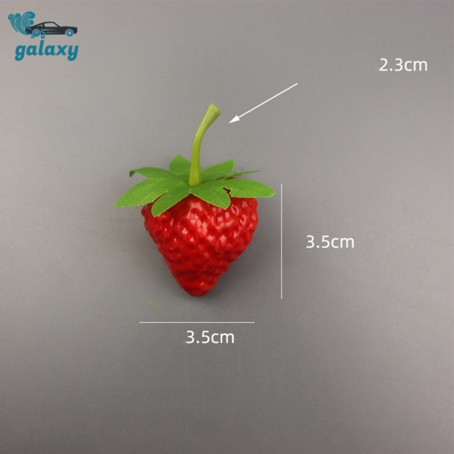 Galaxy Set 20 Quả Dâu Giả 3.5cm Trang Trí Nội Thất