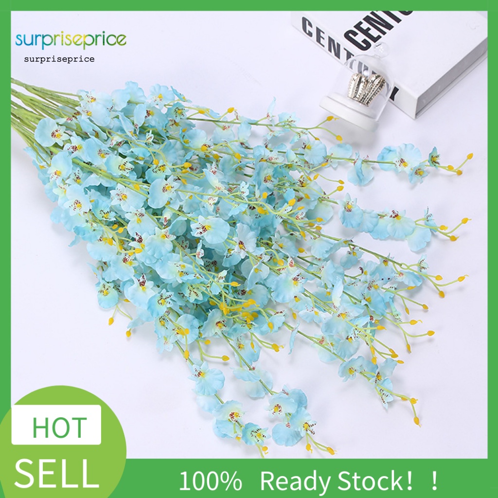 Bó Hoa Giả 5 Bông Trang Trí Tiệc Cưới Chống Tia UV