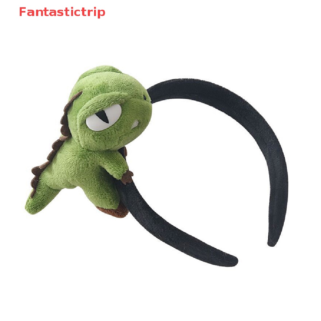 Băng Đô Cài Tóc Hình Khủng Long Ba Chiều Dễ Thương Cho Nữ