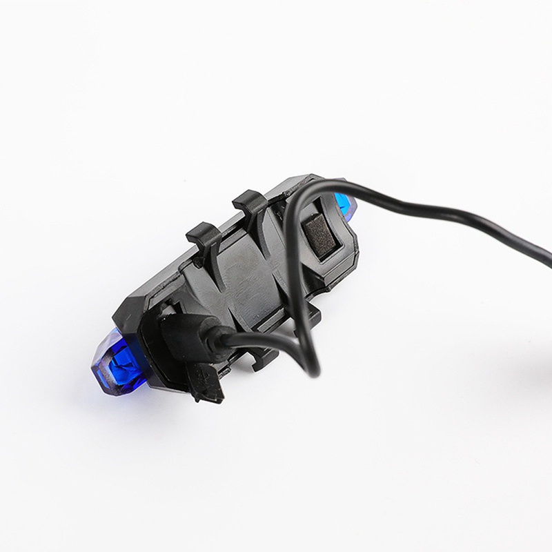 Đèn LED Cảnh Báo Gắn Đuôi Xe Đạp Có Cổng Sạc USB