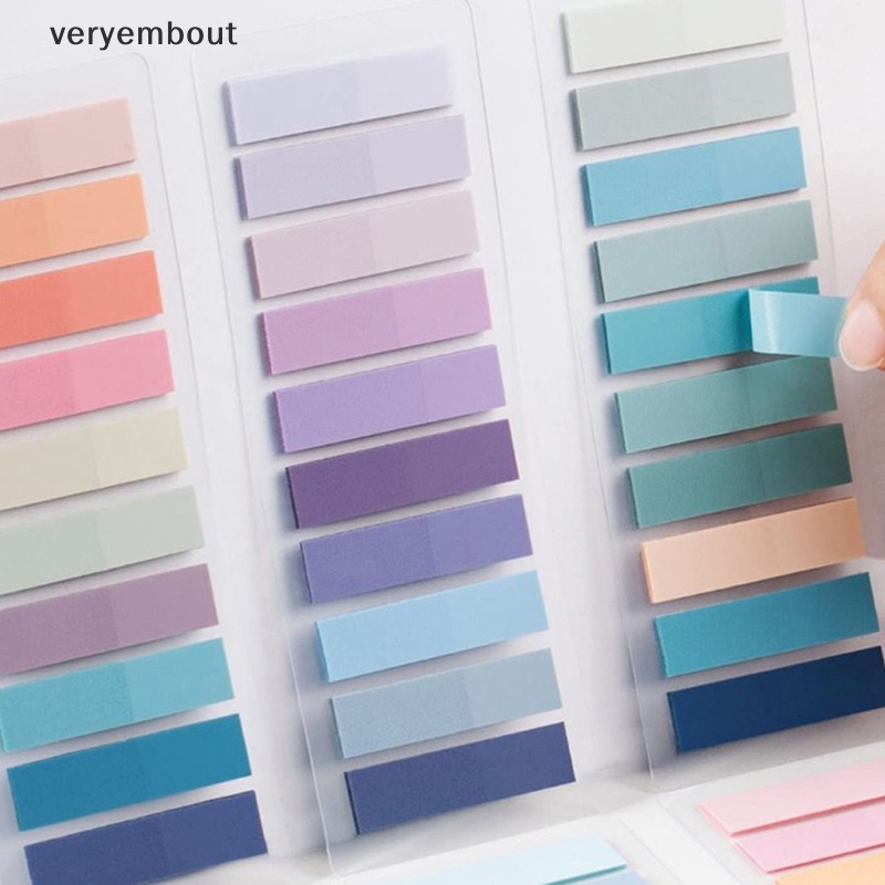 Bộ 60 Giấy Ghi Chú Chống Thấm Nước Tiện Dụng Cho Văn Phòng / Trường Học DIY