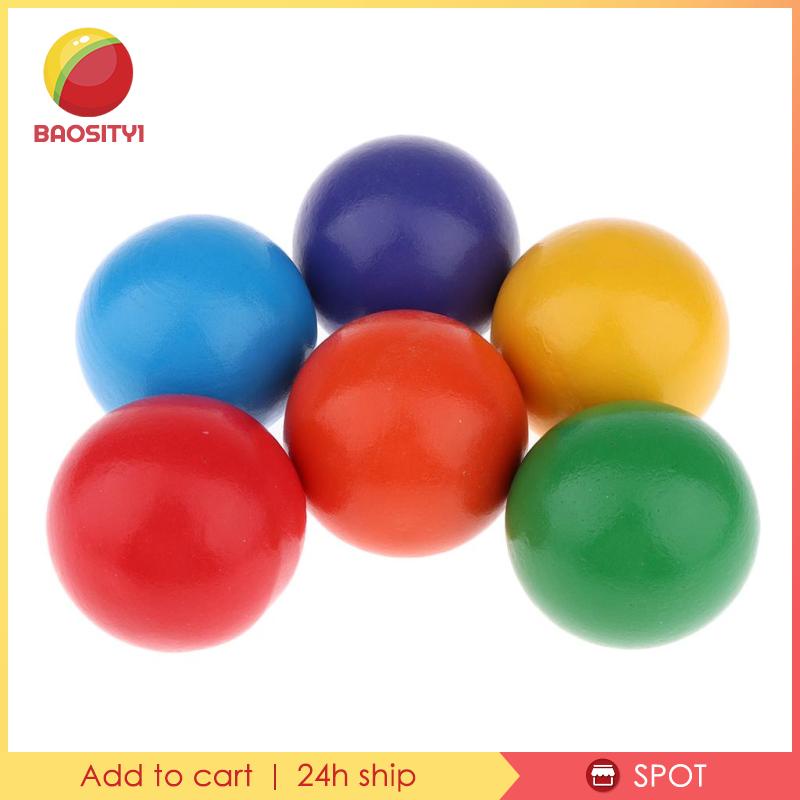 [Baosity1] Bóng Lắp Ráp Đồ Chơi Màu Cầu Vồng Phát Triển Trí Thông Minh Cho