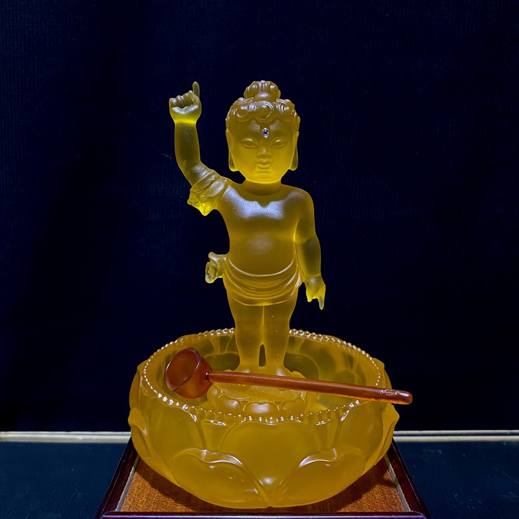 [Ảnh thật] Bộ Tắm Phật Đản Sanh Mini Gía Rẻ Kèm Gáo Nước Và Chậu Cực Xinh  tamlinhvanhoaphamphatgiao