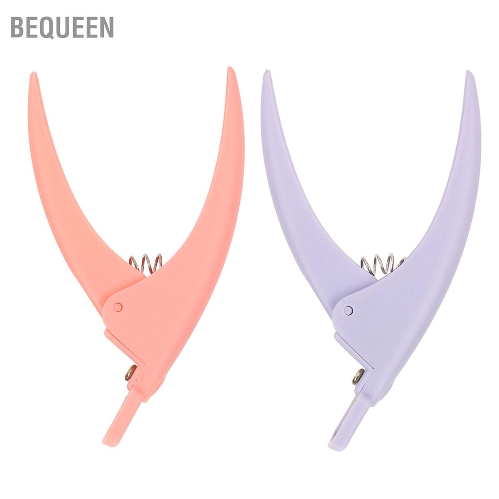 Bequeen Có hàng sẵn Acrylic Cắt Móng Tay Chuyên Nghiệp Thép Không Gỉ Đầu Giả Dụng Cụ Làm