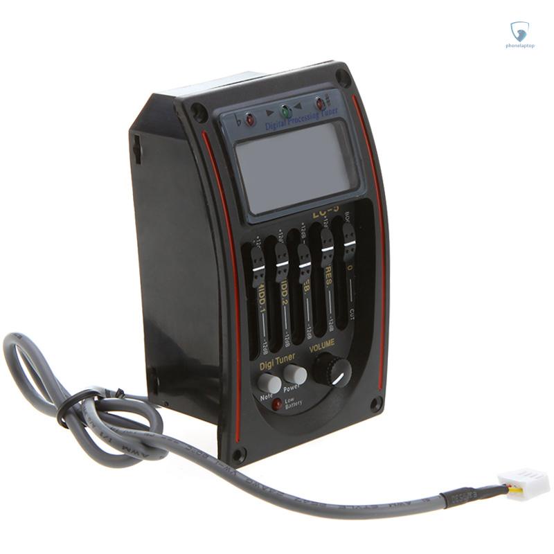 Pickup Preamp Pickup LCD 5-Band EQ Chuyên Dụng Cho Đàn Guitar