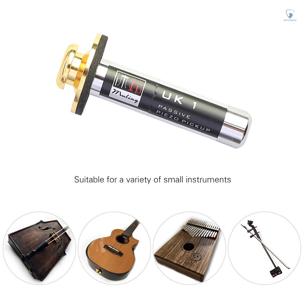 Dụng Cụ Cảm Biến Pickup Piezo Đa Ứng Dụng Có Đuôi Cho Morin Chimur Ukulele Kalimba Erhu
