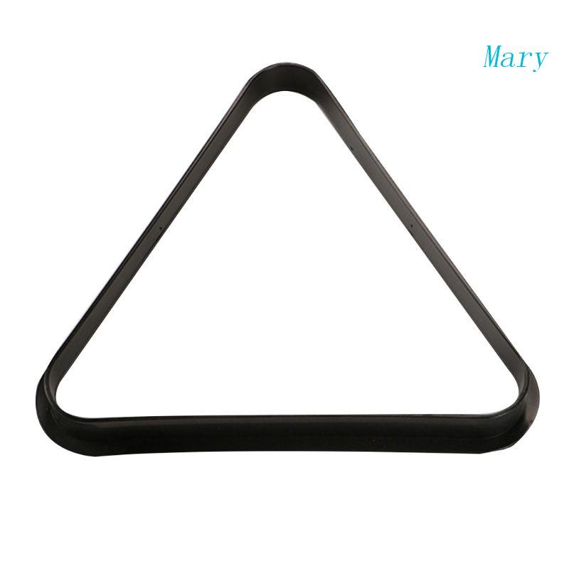 Giá Đỡ Bóng Bida Bằng Nhựa Hình Tam Giác In Chữ Tiếng Anh Độc Đáo Tiện Dụng