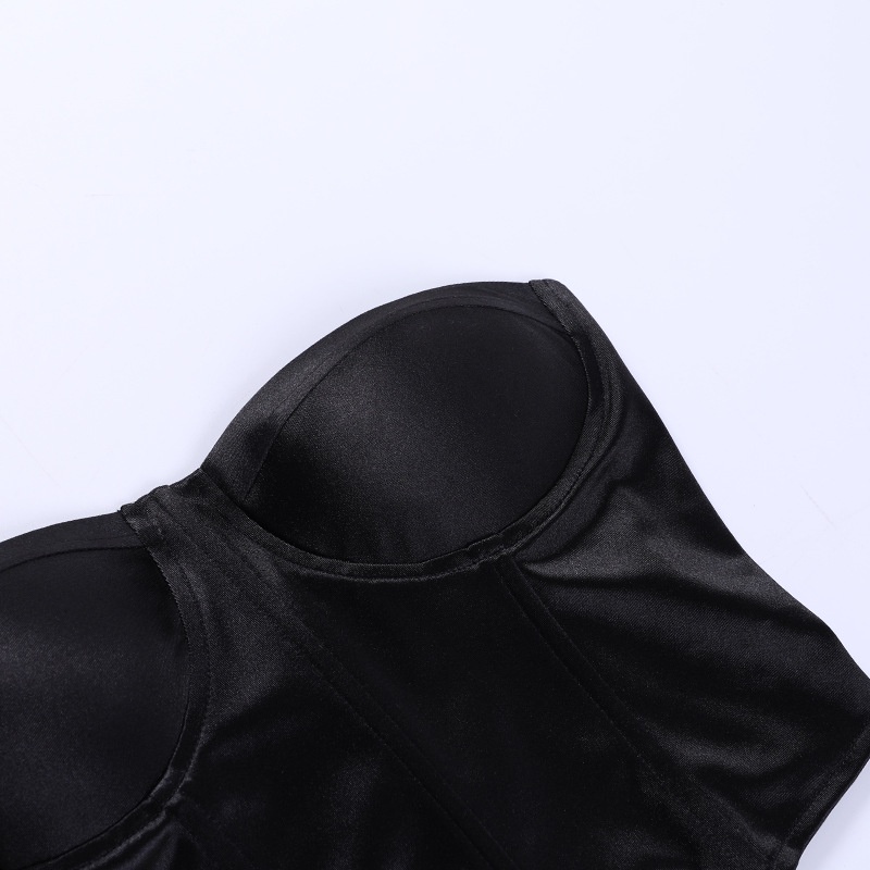 Áo Ống Màu Sắc Trơn Hở Vai Dáng Ôm Trẻ Trung Quyến Rũ Dành Cho Nữ