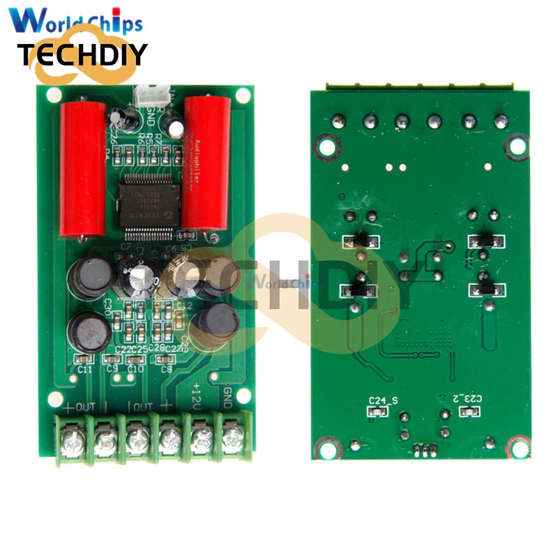 Bảng Mạch Khuếch Đại Âm Thanh Kỹ Thuật Số Mini TA2024 12V 2x15W HIFI Cho PC Xe Hơi