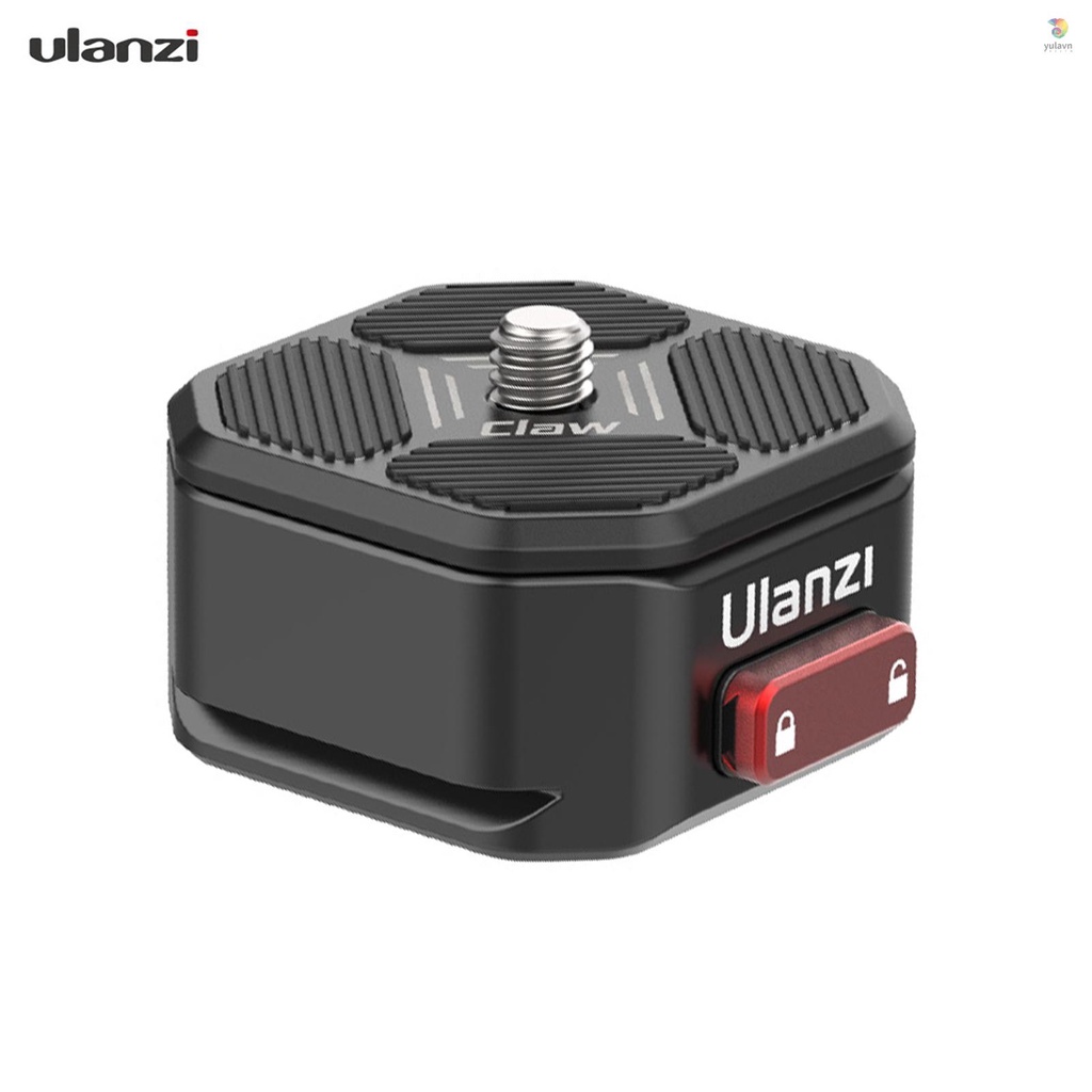 ULANZI Tấm Tháo Lắp Nhanh 50KG Tiêu Chuẩn Arca Swiss 1 / 4 Cho Chân Máy Ảnh DSLR SLR