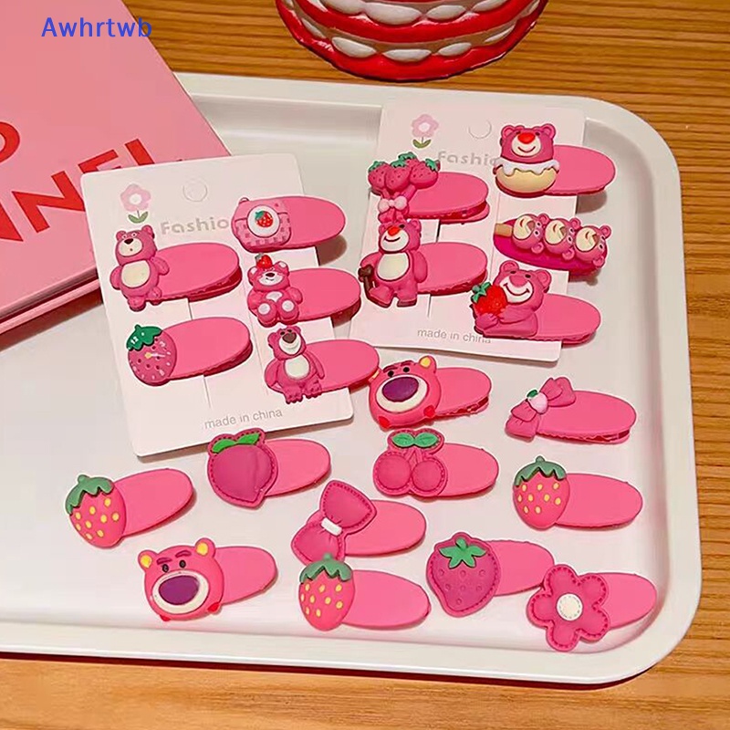 Set 5 Cặp Dây Buộc Tóc Cao Su Co Giãn Hình Trái Cây Dễ Thương Cho Bé Gái Mới