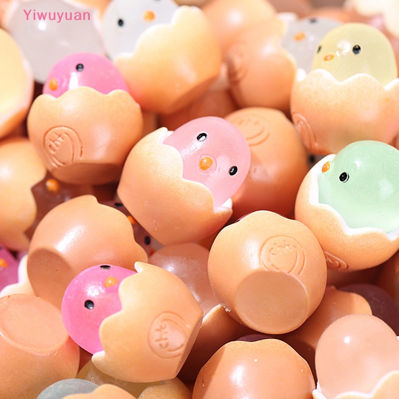 < Yiwuyuan > 6 Đồ trang trí Động Vật Phát Sáng Trong Bóng Tối Trang Trí Nhà Búp Bê