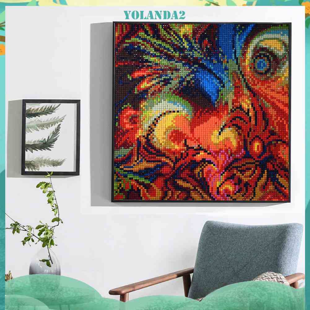 Tranh Đính Đá Kim Cương Toàn Bộ 5D DIY Hình Vẽ Lễ Hội Tuyệt Đẹp