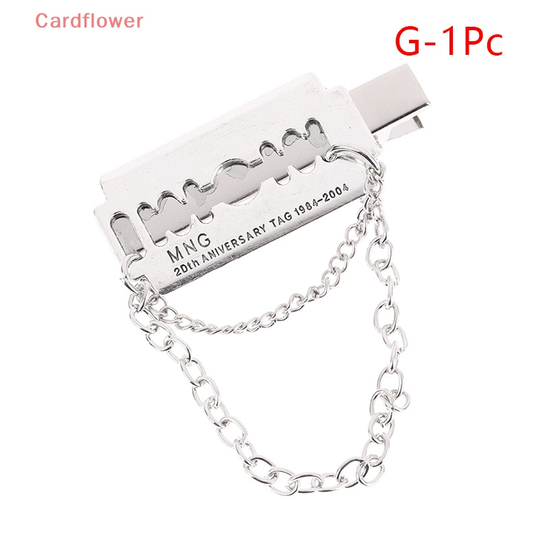 Kẹp Tóc Chuỗi Xích Kim Loại Thời Trang Cho Nữ