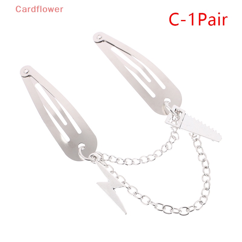 Kẹp Tóc Chuỗi Xích Kim Loại Thời Trang Cho Nữ