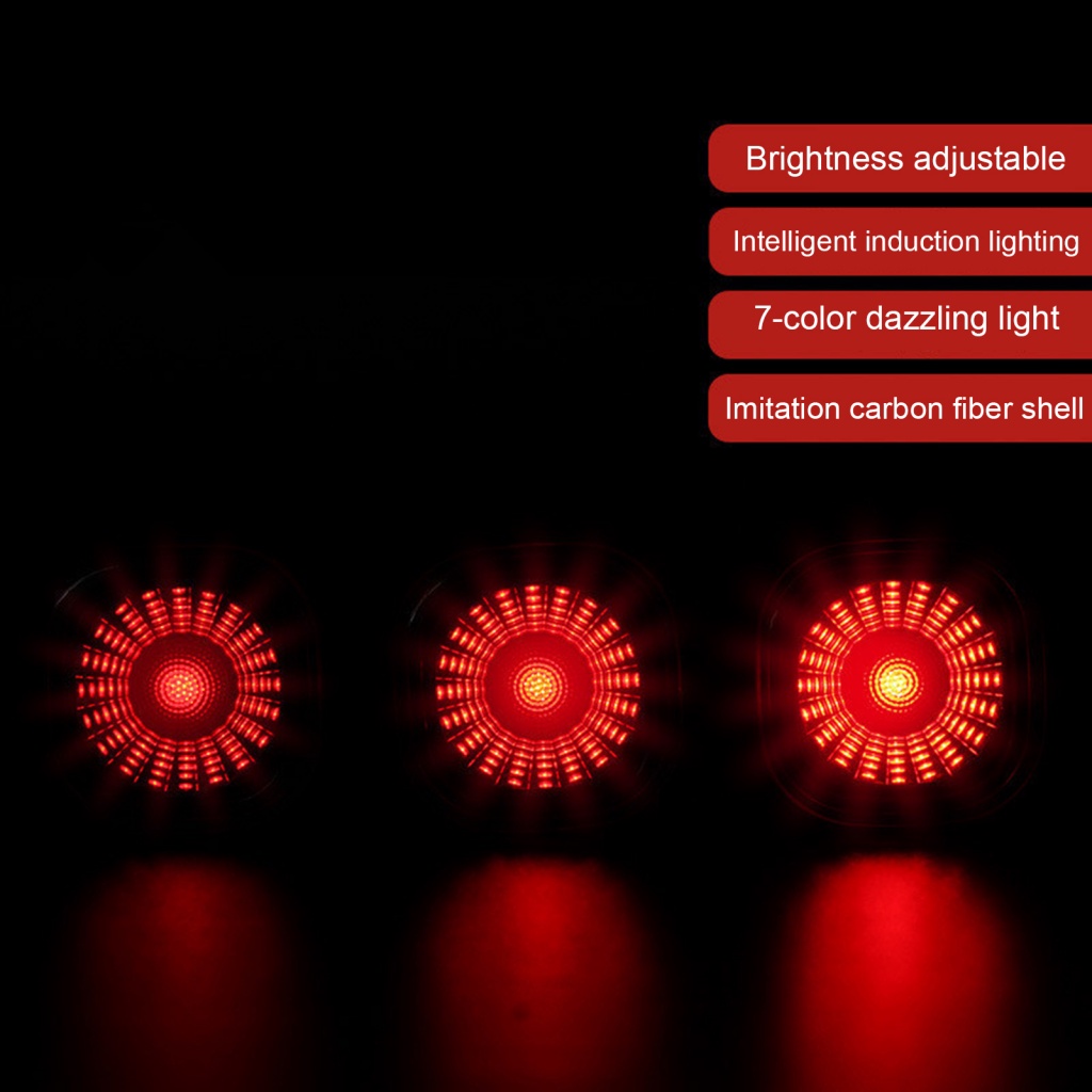 1 Bộ Đèn Đuôi Xe Đạp 260mAh Chất Lượng Cao