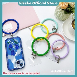 Ốp Điện Thoại Silicon Dẻo Kèm Dây Đeo Tay Co Giãn Thời Trang Cho Rường Hợp iPhone