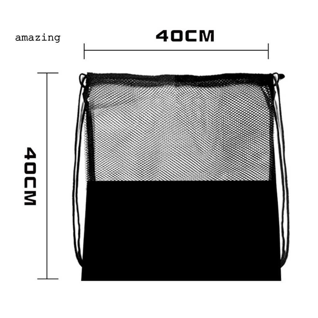 Túi Lưới Đựng Bóng Đá Màu Đen Nhanh Khô