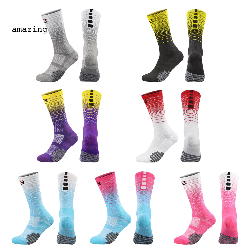 1 Đôi Vớ Thể Thao Chống Trượt Chống Ẩm Loại Bỏ Ẩm Tiện Dụng