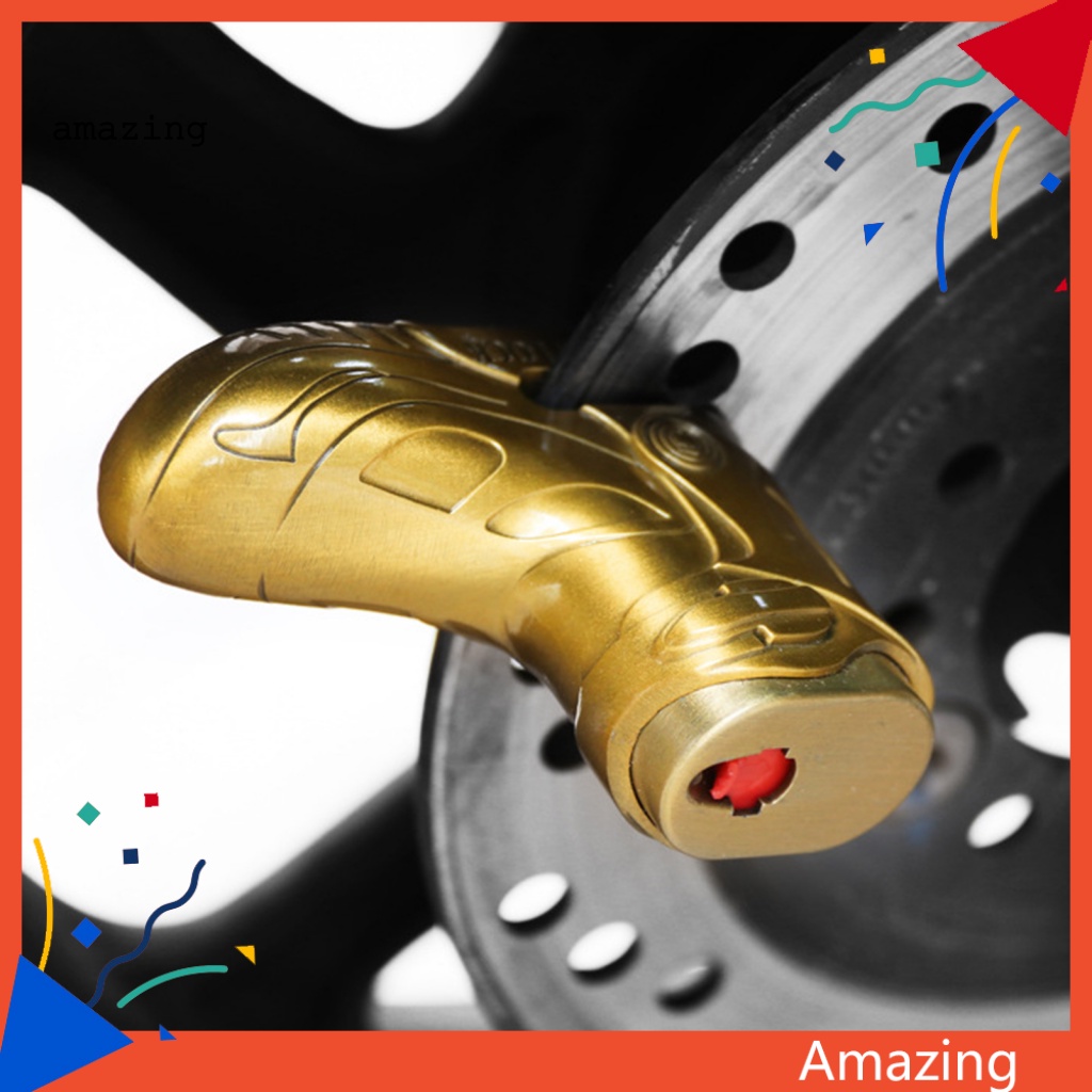 1 Bộ Khóa Phanh Đĩa Di Động An Toàn Chống Ăn Mòn Cho Xe Máy Điện