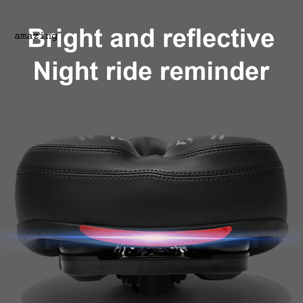 Yên Xe Đạp Dày Dặn Chống Mòn Cỡ Lớn Unisex