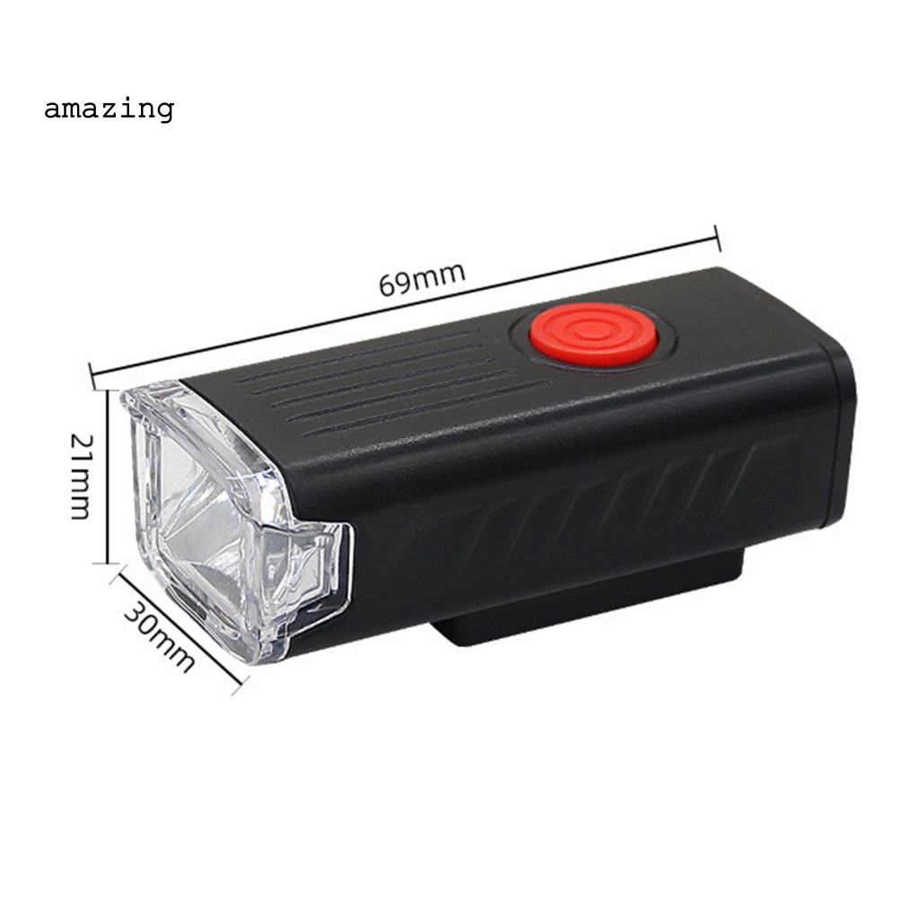 Đèn Pha USB Cỡ Lớn Chống Trầy Xước Tiện Dụng Cho Xe Đạp