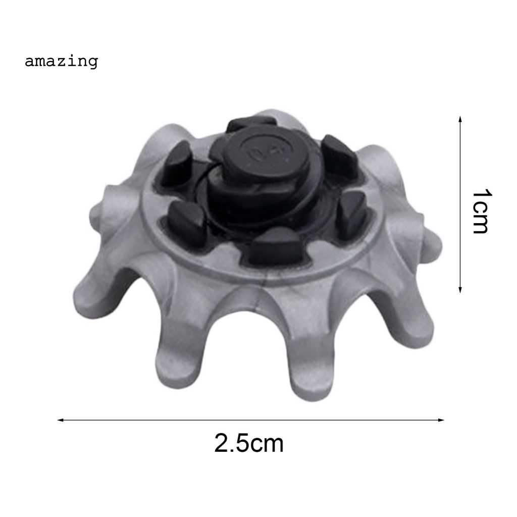 Bộ 14 Đinh Gắn Đế Giày Đánh Golf Bằng Cao Su Thân Thiện Với Môi Trường