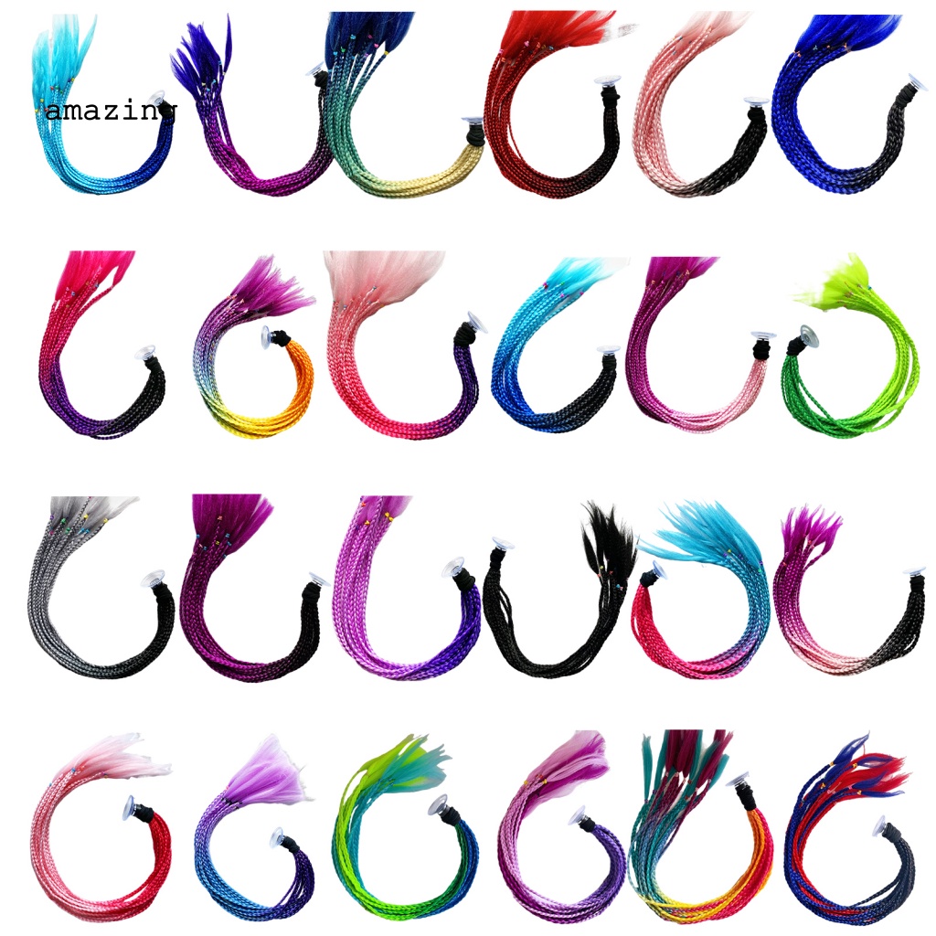 Mũ Bảo Hiểm Xe Máy / Xe Đạp Bện Tóc Độ Đàn Hồi Cao Cho Nữ